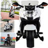 Moto Eletrica Infantil Shiny Toys BMW K1300 S 12V Branca - 4
