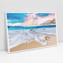 Ver imagem 2 de Quadro Decorativo Paisagem Praia Mar Sala Quarto Casa Escritório