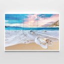 Ver imagem 3 de Quadro Decorativo Paisagem Praia Mar Sala Quarto Casa Escritório
