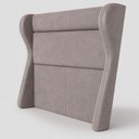 Ver imagem 6 de Cabeceira para Cama Box King 213cm Bono Lisa Veludo Nobre Avelã - Sallar Home