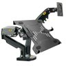 Kit Suporte Articulado Monitor e Notebook Pistão F160 Nb + Bandeja Apoio Nbh-2 - 1