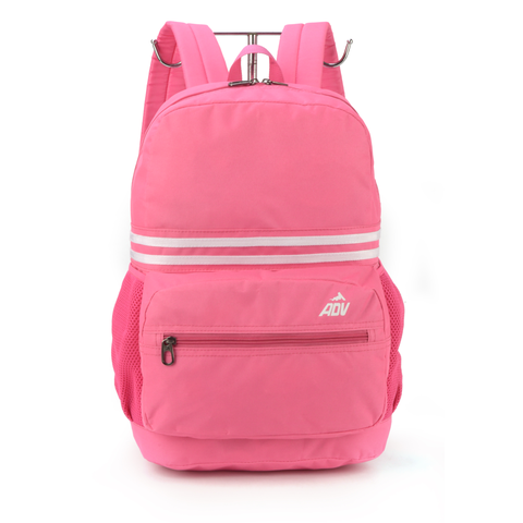 Mochila Costas Juvenil Adv Básica Lisa Cores Luxcel:rosa