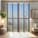 Ver imagem 3 de Porta Correr 4F.Móv.210 x 240 Elite c/Fecho Autom V.Reflex Mix Corten Brimak