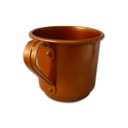 Ver imagem 7 de Kit 6 Caneca Moscow Mule Alumínio com Pintura Cor Cobre 370ml