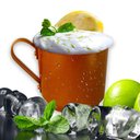 Ver imagem 2 de Kit 6 Caneca Moscow Mule Alumínio com Pintura Cor Cobre 370ml