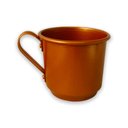 Ver imagem 6 de Kit 6 Caneca Moscow Mule Alumínio com Pintura Cor Cobre 370ml