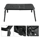 Ver imagem 5 de Mesa Suporte de Notebook Portátil com Cooler para Sala Cama Mtn-888