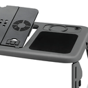 Ver imagem 4 de Mesa Suporte de Notebook Portátil com Cooler para Sala Cama Mtn-888