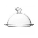 Ver imagem 2 de Prato para Doce com Tampa Butterfly 15cm X 15cm X 10cm Cristal