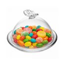 Ver imagem 3 de Prato para Doce com Tampa Butterfly 15cm X 15cm X 10cm Cristal