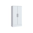 Ver imagem 1 de Armário Multiuso Lavanderia Zafira c/ 2 Portas Branco - Henn