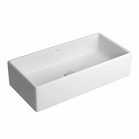 Cuba de Apoio Deca Retangular Branco