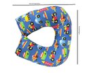 Ver imagem 2 de Almofada de Pescoço para Viagem em Tricoline,travesseiro de Descanso 30x33 Cm, Ergonomico 250g, Fibr