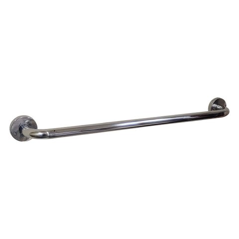 Alça de Apoio Banheiro Inox Barra 50cm Idoso Deficiente Cadeirante Acessibilidade Resistente Box Seg