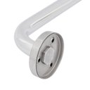 Ver imagem 6 de Alça de Apoio Banheiro Inox Barra 50cm Idoso Deficiente Cadeirante Acessibilidade Resistente Box Seg