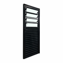 Ver imagem 3 de Porta Basculante Alumínio Preto 210x80 Lado Esquerdo Linha 25 Esmeralda
