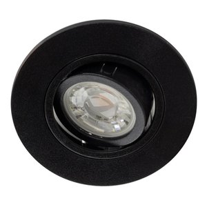 Spot Redondo Embutir Conecta Preto p/MR11 Dl152MDB Bella St2747