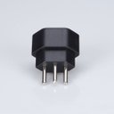 Ver imagem 2 de 40 Adaptador Tomada Americana Brasileira 3 Pinos 10a Preto Margirius