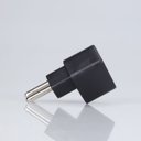 Ver imagem 3 de 40 Adaptador Tomada Americana Brasileira 3 Pinos 10a Preto Margirius