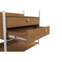 Ver imagem 6 de Guarda Roupa Modulado Solteiro 2 Gavetas LI047 Preto Kappesberg