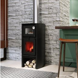 Calefator Lyon Dupla Combustão com Forno 1290GF Metávila - 2