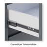 Cozinha Completa Modulada Tuboarte Larissa 100% Mdf com Balcão 9 Portas 3 Gavetas e Adega - 6