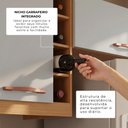 Ver imagem 6 de Cozinha Completa Modulada Milão 100% MDF com Balcão 9 Portas 3 Gavetas e Adega