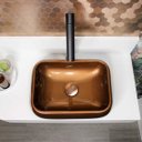 Ver imagem 5 de Válvula Click Rose Gold Pop Up para Cubas e Pias Banheiro Emma Decor