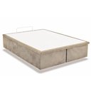 Ver imagem 2 de Cama Box Baú King Universal Suede Clean (186x198x35) - Ortobom