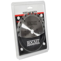 Serra Circular com Pastilha para Madeira - Med. 4.3/8" X 24 Dentes - 35,0007 - Rocast - 4