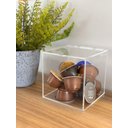 Ver imagem 2 de Caixa Porta Capsula em Acrílico com Tampa