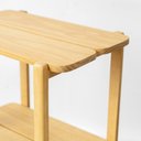 Ver imagem 4 de Estante Laguna 3 prat 95Ax60Lx42P em Madeira Cubomob MEL