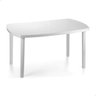 Mesa Plástica Retangular Grande Pé Desmontável - 1