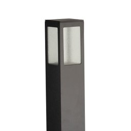 Poste Balizador Germany Garten 70cm E27 Bivolt Preto Fosco - 2