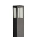 Ver imagem 2 de Poste Balizador Germany Garten 70cm E27 Bivolt Preto Fosco
