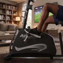 Ver imagem 3 de Bicicleta Ergométrica Horizontal Athletic Training 8 Níveis Magnéticos 140kg Conforto Pedal Suave