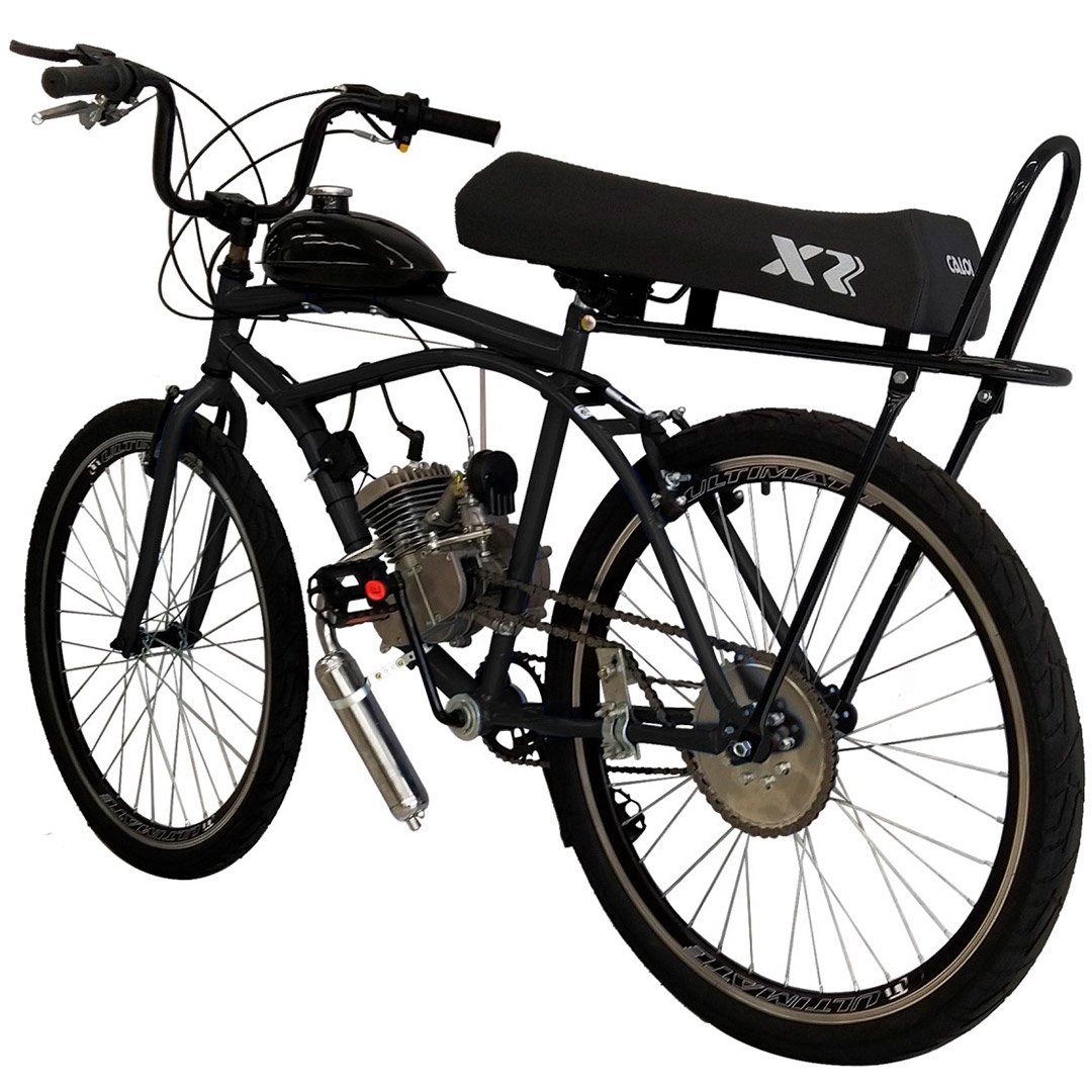 Bicicleta Motorizada 80cc Coroa 52 Banco XR Rocket - 2