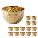 Ver imagem 1 de Tigela Bowl Inox Kit 14 Uni Cumbuca Saladeira Fruteira Mesa Posta Refeiçao Sala de Jantar Buffet Coz