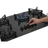 Cooktop Fit Line Fischer 5 Bocas Vidro Preto Chama Rápida Bivolt 36325-102672 - 4