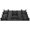 Cooktop Fit Line Fischer 5 Bocas Vidro Preto Chama Rápida Bivolt 36325-102672 - 1