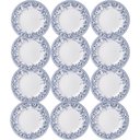 Ver imagem 1 de Conjunto 12 Pratos Rasos de Porcelana 28cm Azzura Tramontina Servir Restaurantes Eventos Buffet