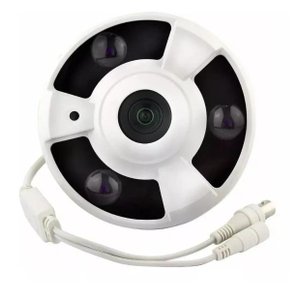 Câmera Fisheye Jl-f3620 2mp 1080p Leds Visão Noturna
