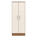 Ver imagem 2 de Armário Multiuso Maya 2 Portas 4 Prateleiras MDP 51cm Off White Demóbile