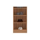 Ver imagem 6 de Módulo de Quarto Solteiro Guarda Roupa 71230k Irlanda C/ 1 Porta C/ Espelho Amêndola Touch - Demó