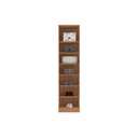 Ver imagem 4 de Módulo de Quarto Solteiro Guarda Roupa 71230k Irlanda C/ 1 Porta C/ Espelho Amêndola Touch - Demó
