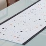 Caminho de Mesa Trilho Retangular 1,40 x 0,45 4 ou 6 Lugares Cozinha Sala Jantar Decoração Manchas - 2