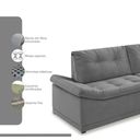 Ver imagem 4 de Sofá Milos 4 Lugares e Chaise 3,25m 