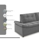 Ver imagem 4 de Sofá Milos 4 Lugares e Chaise 3,25m