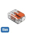 Ver imagem 2 de 15 Conectores Automáticos até 6,0mm 2 Polos 41a 221-612 - Wago
