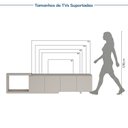 Ver imagem 6 de Rack Extensível para TV até 60 Polegadas 240x56cm Aruá CabeCasa MadeiraOriginals